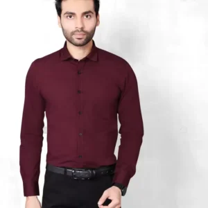 Men's Solid Slim Fit Formal Shirt